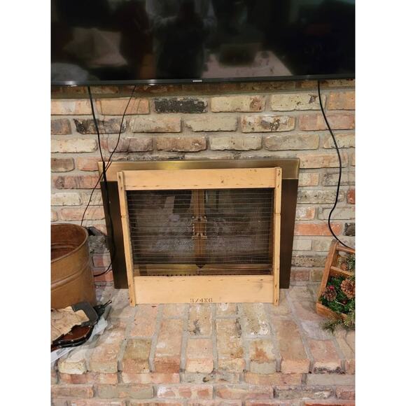 Antique Fanning Mill Screen, Bean Sorter Screens, Farmhouse Primitive Wall Decor - Picture 1 of 5